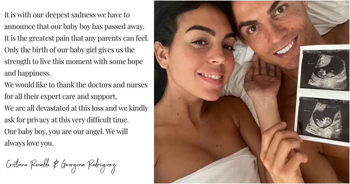 C罗悲痛宣布新生龙凤胎儿子不幸夭折女儿平安出生 欧美 Yes Boss